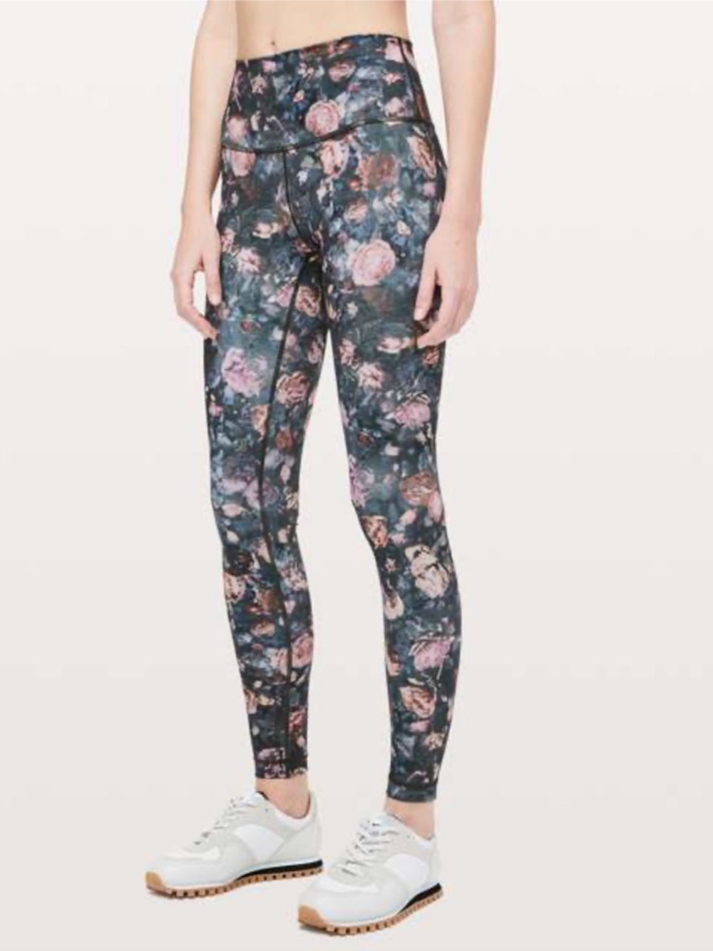 Lululemon Wunder Under High-Rise Tights 28” Full On Luxtreme Frosted Rose Sz 4